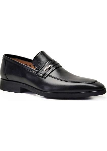 Siyah Günlük Loafer Erkek Ayakkabı -8109-