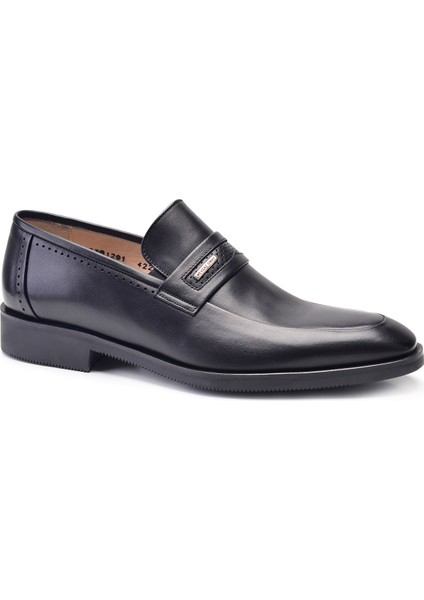 Siyah Günlük Loafer Erkek Ayakkabı -8115- fiyatları