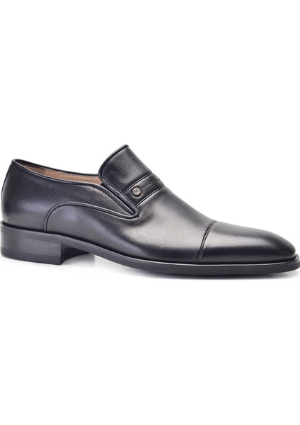 Siyah Klasik Loafer Erkek Ayakkabı -11355-