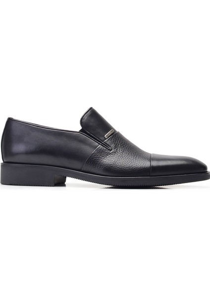 Siyah Klasik Loafer Erkek Ayakkabı -11861-