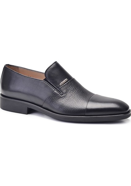 Siyah Klasik Loafer Erkek Ayakkabı -11861- fiyatları