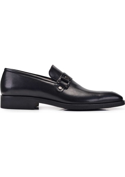 Siyah Günlük Loafer Erkek Ayakkabı -11274-