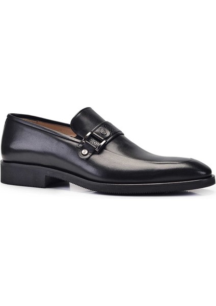 Siyah Günlük Loafer Erkek Ayakkabı -11274-