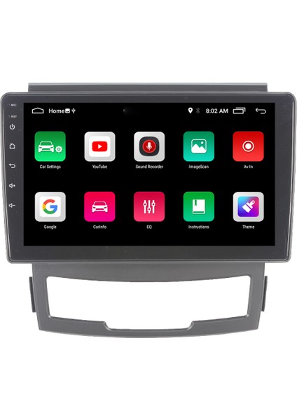 Ssangyong Kyron Android Carplay Multimedya Ekran Teyp 2GB+32GB