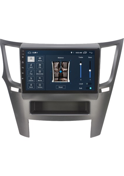 Subaru Legacy Android Carplay Multimedya Ekran Teyp 2GB+32GB