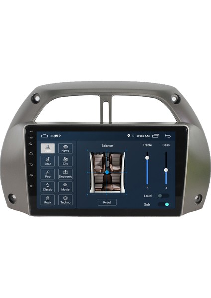 Tpoyota Rav4 Android Carplay Multimedya Ekran Teyp 2GB+32GB