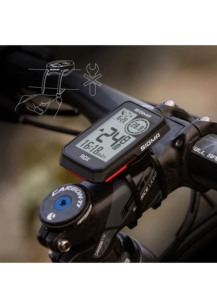 Rox 2.0 Gps Km Saati Top Mount Set Kablosuz