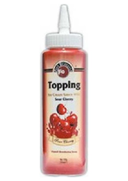 Vişneli Topping (Dondurma Sosu) 350 gr