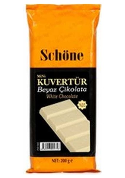 Schöne 200 gr Beyaz Kuvertür