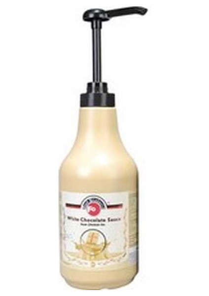 Beyaz Çikolata Profesyonel Sos 2,5 Kg+ Pompa
