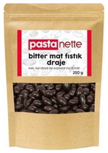 Bitter Mat Fıstık Draje 250 gr