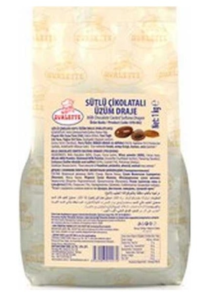 Sütlü Çikolatalı Üzüm Draje
