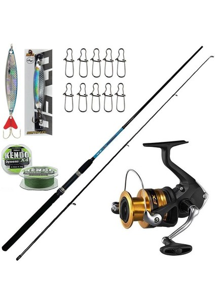 Fx C3000 Okuma G-Power 240 cm 15-40 gr Spin Olta Seti