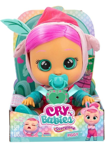 Cry Babies Storyland Bebekler - Piggy