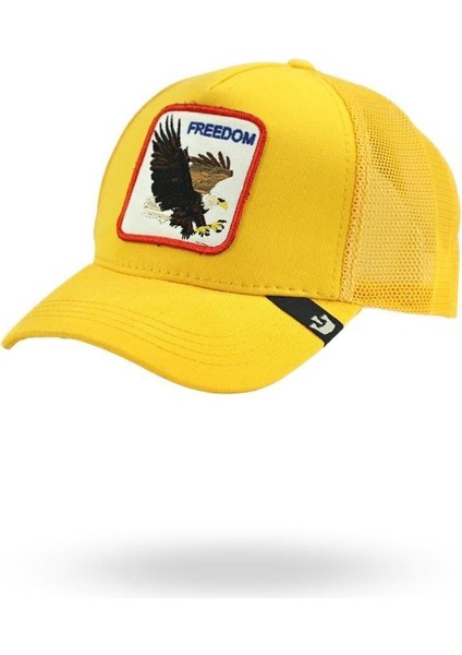 Goorin Bros Animal Farm Trucker Freedom Yellow Şapka