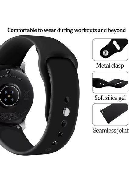 Huawei Watch Gt2 Gt3 Akıllı Saat Uyumlu Yumuşak Dokulu Silikon Kordon Kayış modelleri