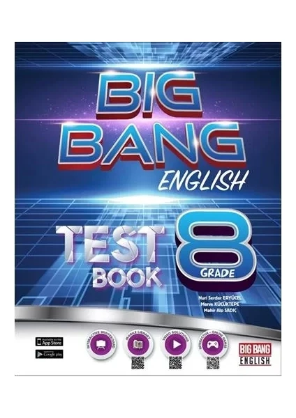 Kırmızı Beyaz Yayınlar 8.Sınıf  Big Bang English Test Book