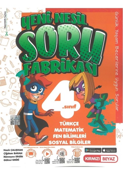 4.Sınıf Yeni Nesil Efsane Soru Fabrikası