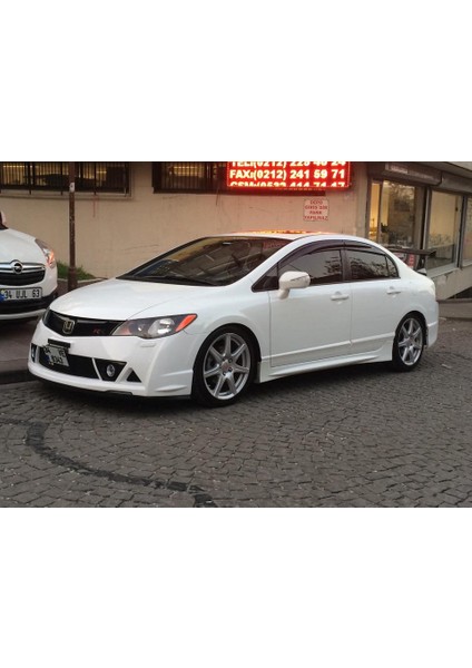 Honda Civic Fd6 Mugen Rr Yan Marşpiyel Sağ & Sol (Plastik)