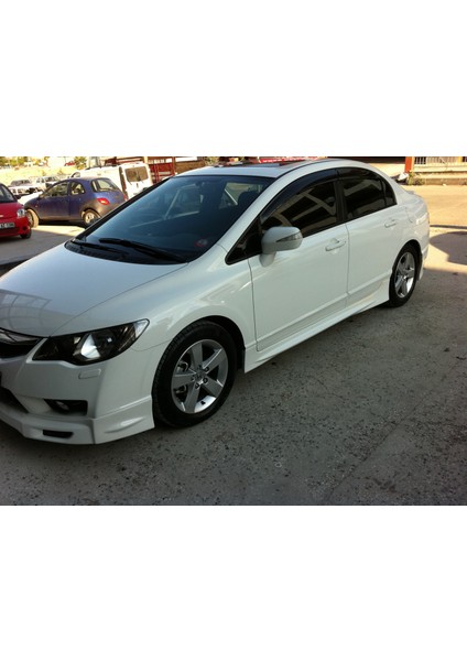 Honda Civic Fd6 Mugen Rr Yan Marşpiyel Sağ & Sol (Plastik)