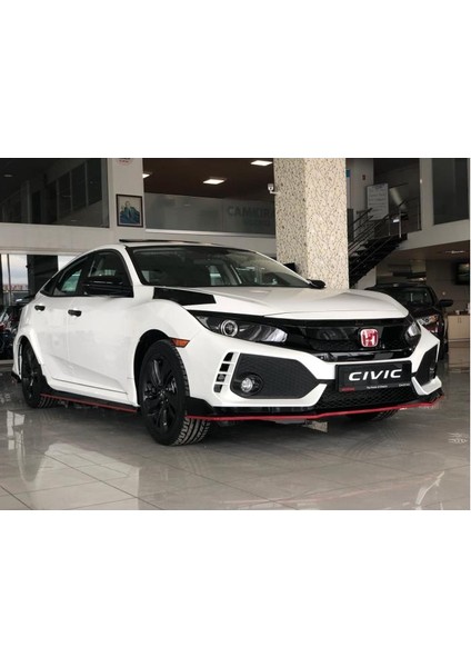 Buum Garaj Honda Civic Fc5 Typer Yan Marşpiyel Sağ & Sol (Plastik)