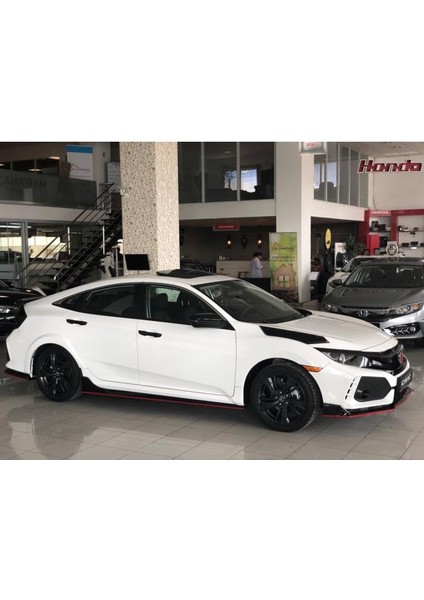 Buum Garaj Honda Civic Fc5 Typer Yan Marşpiyel Sağ & Sol (Plastik)