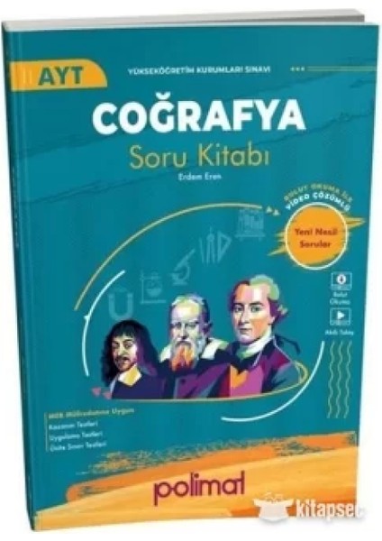 Polimat Yayınları Soru Kitabı Ayt Coğrafya