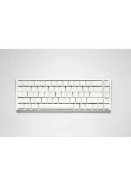 One 3 Sf Mekanik Red Swich Q Tr White Keycaps Rgb LED Gaming Klavye