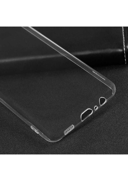Samsung Galaxy A04S Kılıf Silikon Şeffaf Kamera Korumalı + Ekran Koruyucu Nano