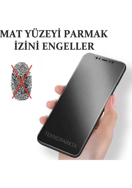 Iphone 14 Pro Mat Seramik Cam Nano Esnek Kırılmaz Full Tam Kaplayan Ekran Koruyucu