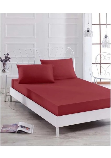 Akfil %100 Pamuk 120LIK Baza Için Lastikli Çarşaf + Yastık Kılıfı (120X200)