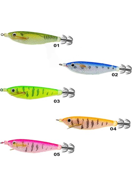 Toto Squid 7cm Kalamar Zokası Balıkmarketim