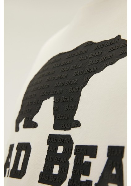 Bad Bear Logo Crewneck Erkek Sweatshirt 22.02.12.007MARSH