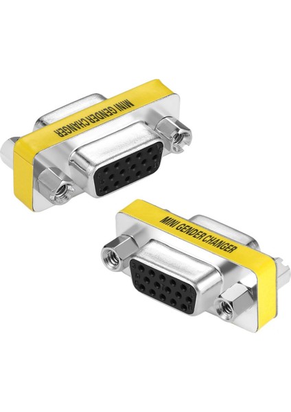 15 Pin DB15 VGA Dişi - Dişi Bağlayıcı Adaptörü