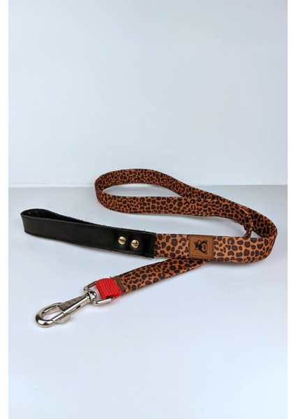 Leopard Köpek Uzatma Tasma Sevk Kayışı Grande