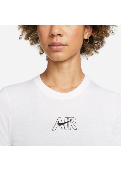 Sportswear Air Crop Kadın Beyaz Tişört DN5852-100 fiyatları
