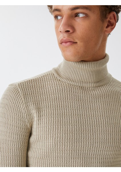 Slim Fit Erkek Kazak