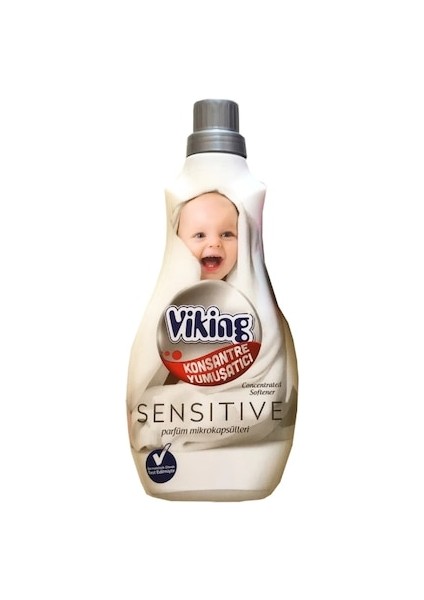Konsantre Yumuşatıcı Sensitive 60 Yıkama 6 x 1,44 kg