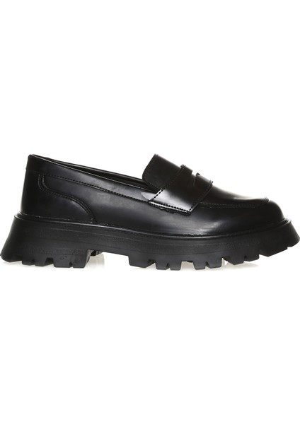 Siyah Kadın Loafer TABOA