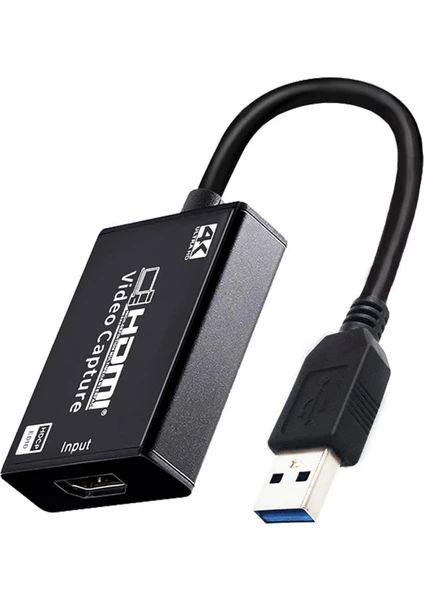 hdmı capture HDMI usb 3.0 Video Ses Yakalama Kartı, 4K