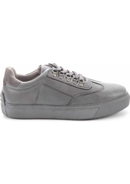Gri Leather Erkek Casual Ayakkabı E01120001303