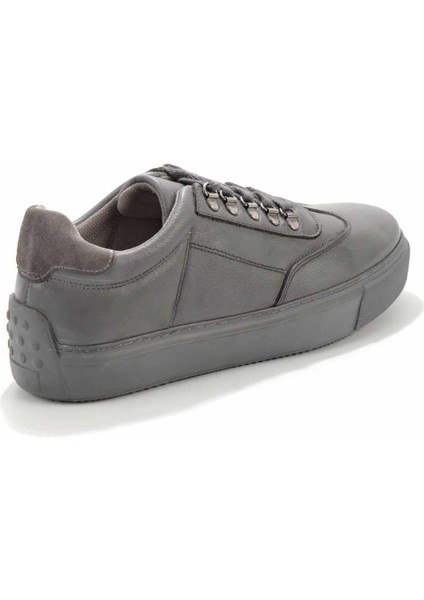 Gri Leather Erkek Casual Ayakkabı E01120001303