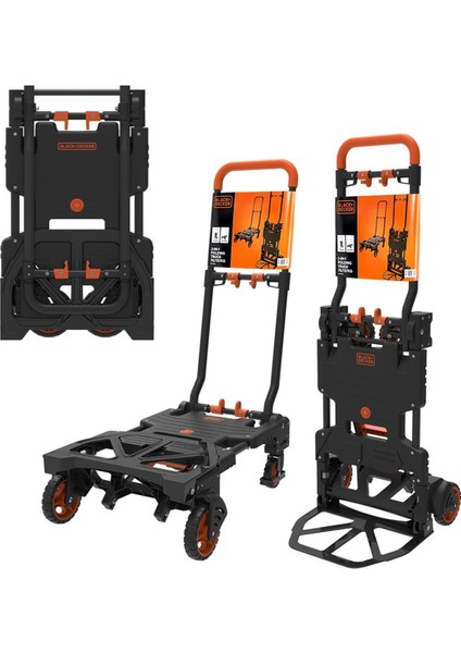 Bh206 70/137kg Çok Fonksiyonlu Katlanır El Arabası