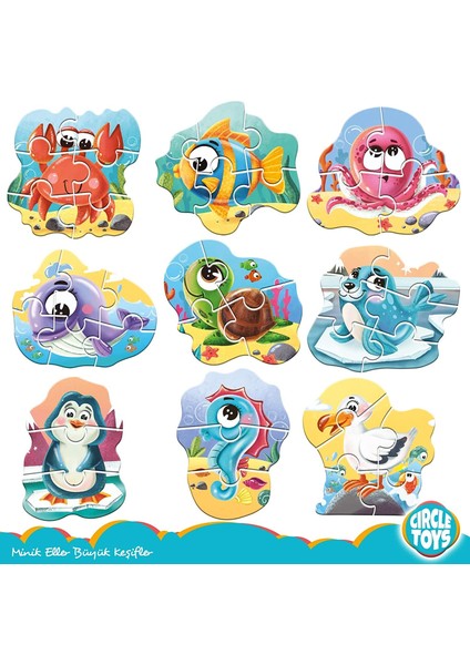 Berlin Shop Circle Toys My Best Puzzle Ocean Animals