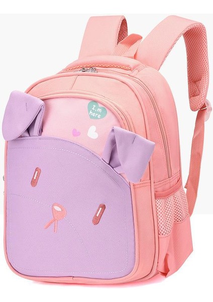 Çizgi Film Sevimli Çocuk Anaokulu Çantası (Yurt Dışından)