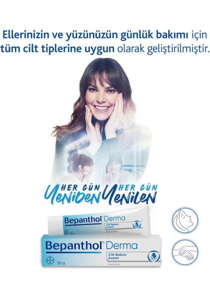 Derma Cilt Bakım Kremi El ve Yüz İçin 30 gr 2 Adet fiyatları