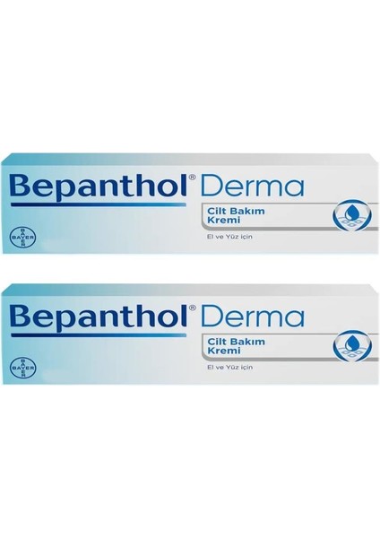 Derma Cilt Bakım Kremi El ve Yüz İçin 30 gr 2 Adet