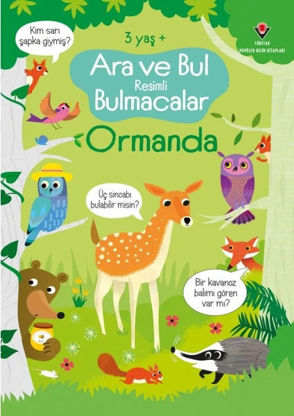 Ormanda   Ara ve Bul Resimli Bulmacalar