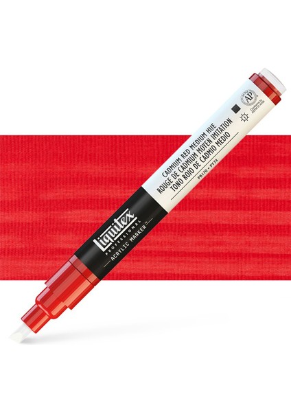 Professional Akrilik Markör Ince Uç 2 mm Cadmium Red Medium Hue 151