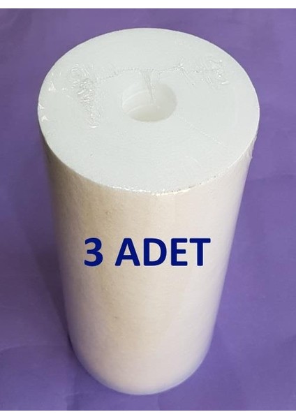Sediment Filtre 20 Inch Kalın Tip 5 Mikron Su Arıtma Cihazları 3 Adet